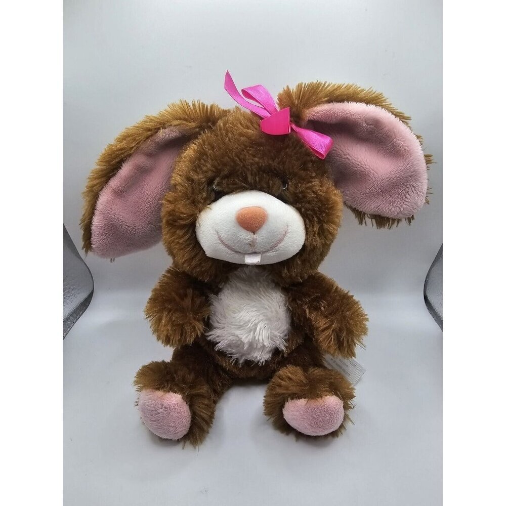 Build A Bear Smallfrys Brown Bunny Rabbit With Tooth Soft Plush Toy 6” Easter